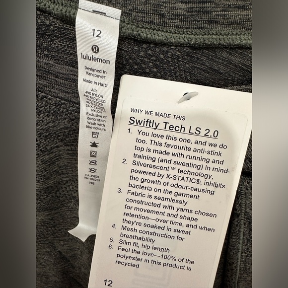 Lululemon Swiftly Tech Long Sleeve 2.0 - Picture 4 of 4